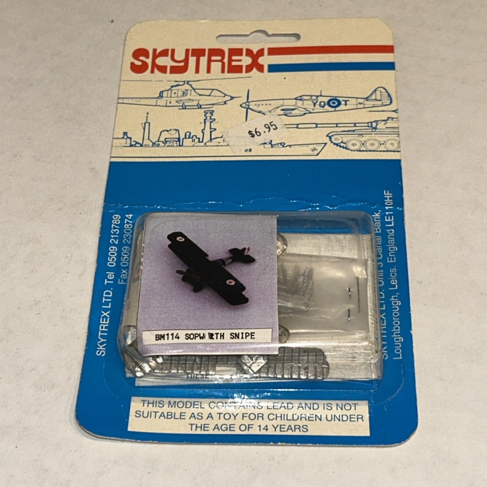 Skytrex BM114 Sopwith Snipe Metal Plane Model‎